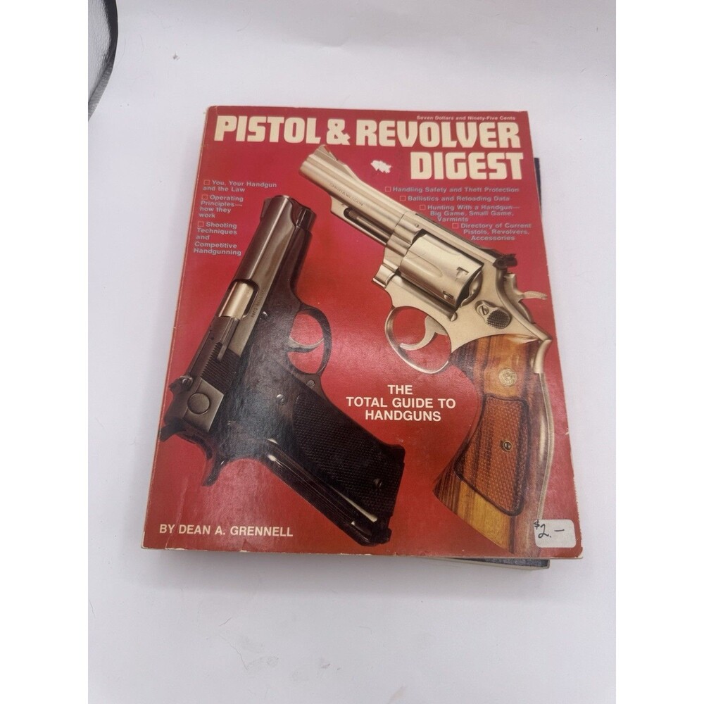 Pistol Handbooks Educational Material Soft Cover Books Vintage Guide Digest - Picture 8 of 12